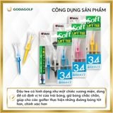  Tee Golf Nhựa Đầu Mềm Tabata 34 mm, Chân Đỡ Phát Bóng GV0447| PBL PP Y | Tabata Golf Chính Hãng. 