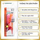  Tee Golf Nhựa Nam Châm Bật 180º Koviss - Chân Đỡ Phát Bóng Hoa Sen TT154 | 70mm - 70mm- 39mm | Koviss Golf Chính Hãng. 