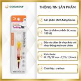  Tee Golf Nhựa Nam Châm Bật  180º Koviss - Chân Đỡ Phát Bóng Hoa Sen TT151 | 70mm - 39mm | Koviss Golf Chính Hãng. 