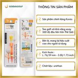  Tee Golf Nhựa Lò Xo Xoay 360º Koviss - Chân Đỡ Phát Bóng Golf VS101 | 76mm - 39mm |  Koviss Golf Chính Hãng. 