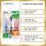  Tee Golf Nhựa Đầu Mềm Tabata 41,5 mm, Chân Đỡ Phát Bóng | Tabata Golf Chính Hãng. 