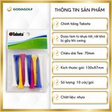  Tee Golf Nhựa  Tabata 70 mm, Chân Đỡ Phát Bóng GV0476 | Tabata Golf Chính Hãng. 