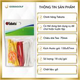  Tee Golf Gỗ Cao Cấp Tabata 70mm - Chân đỡ phát bóng GV0507 | Tabata Golf Chính Hãng 