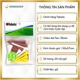  Tee Golf Gỗ Cao Cấp Tabata 55mm - Chân đỡ phát bóng GV0505 | Tabata Golf Chính Hãng 
