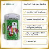  Tee Golf gỗ Lucky Tee Koviss - Chân đỡ bóng golf LT194 (80mm + 42mm)  | Koviss Golf Chính Hãng. 