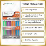  Tee Golf Nhựa Cao Cấp Tabata - Chân đỡ phát bóng GV1420B |  62mm 77mm  | Tabata Golf chính hãng 