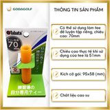  Tee Golf Cao Su Tabata 70 mm - Chân đỡ phát bóng golf GV0299 | Tabata Golf Chính Hãng 