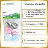  Gói 6 Bóng Xốp Tập Golf Tabata - Bóng Mềm (Khoảng cách bay tối đa 10 M) GV0302 | Tabata Golf Chính Hãng 