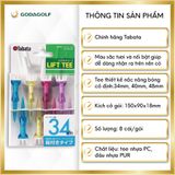  Tee Golf Nhựa Cao Cấp Tabata , Chân đỡ phát bóng GV1412  | 34mm 40mm 48mm | Tabata Golf chính hãng 