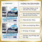 Tee Golf Nhựa Cao Cấp Tabata - Chân đỡ phát bóng GV1411 FWBL  | S 35mm 40mm 45mm | Tabata Golf chính hãng 