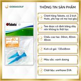  Tee Golf Nhựa Cao Cấp Tabata - Chân đỡ phát bóng GV1415  | 34mm 40mm 48mm  | Tabata Golf chính hãng 