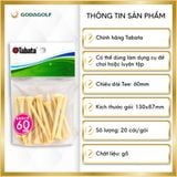  Tee Golf Gỗ Cao Cấp Tabata 60mm - Chân đỡ phát bóng GV0509 | Tabata Golf Chính Hãng 