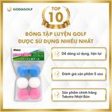  Gói 6 Bóng Xốp Tập Golf Tabata - Bóng Bọt Biển Mềm (Khoảng cách bay tối đa 10 M) GV0304| Tabata Golf Chính Hãng 