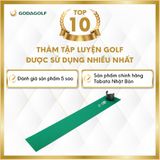  Thảm Tập golf Tabata Putting Mat Với Lỗ Golf Đa Năng GV0138, Thảm tập golf tại nhà | Tabata Golf chính hãng 