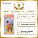  Tee Golf Nhựa Lò Xo Xoay 360º Koviss - Chân đỡ phát bóng VS108 |78mm 68mm 58mm 39mm| Koviss Golf Chính Hãng 
