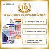  Tee Golf Nhựa Cao Cấp Tabata , Chân đỡ phát bóng GV1422 |  HIBLOR - LOSBMG | Tabata Golf chính hãng 
