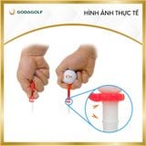  Tee Golf Nhựa Đầu vuông nút Bật 180º Koviss - Chân Đỡ Phát Bóng ET160| 84 mm - 39 mm | Koviss Golf Chính Hãng. 