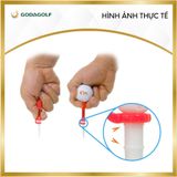  Tee Golf Nhựa Đầu vuông nút Bật 180º Koviss - Chân Đỡ Phát Bóng ET164 | 84 mm - 39mm | Koviss Golf Chính Hãng. 