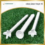  Tee golf nhựa 3 kiểu tròn, vuông, dẹp - Chân đỡ phát bóng NEO STEP NS181 | Koviss Golf Chính Hãng. 