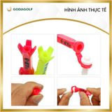  Tee Golf Nhựa Đầu vuông nút Bật 180º Koviss - Chân Đỡ Phát Bóng ET164 | 84 mm - 39mm | Koviss Golf Chính Hãng. 