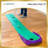  Thảm Tập Gạt Bóng Putt Golf Với Lỗ Xoay 360 độ FUJITA MAT U-2.3 GV0136 | Tabata Golf Chính Hãng 