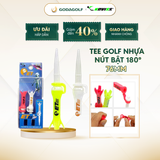  Tee Golf Nhựa Đầu vuông nút Bật 180º Koviss - Chân Đỡ Phát Bóng ET162 | 84 mm | Koviss Golf Chính Hãng. 