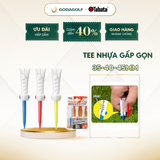  Tee Golf Nhựa Cao Cấp Tabata - Chân đỡ phát bóng GV1421  |  35mm 40mm 45mm  | Tabata Golf chính hãng 