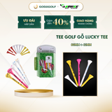  Tee Golf gỗ Lucky Tee Koviss - Chân đỡ bóng golf LT194 (80mm + 42mm)  | Koviss Golf Chính Hãng. 