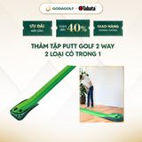  Thảm Tập Putt Golf Tabata 2 mặt cỏ 2way, Thảm tập golf tại nhà | Tabata Golf chính hãng 