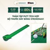 Thảm Tập Gạt Bóng Tabata Putter Mat GV0127, Thảm tập golf tại nhà | Tabata Golf chính hãng 