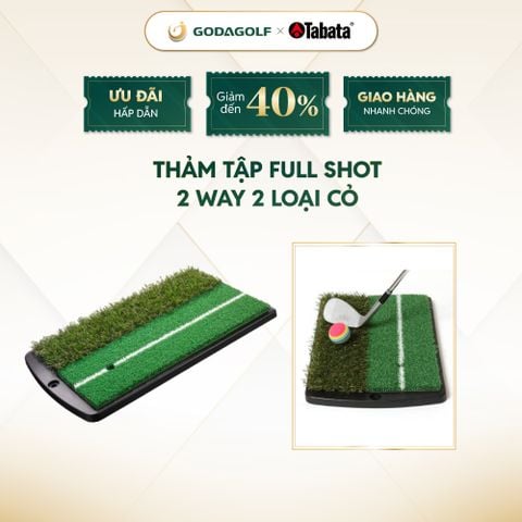  Thảm Tập Golf Full Shot 2Way GV0264 - Thảm Tập Golf Tại Nhà | Tabata Golf chính hãng 