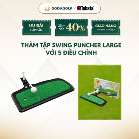  Thảm Tập Golf Swing Tabata GV0268 - Thảm Hỗ Trợ Tập Swing tại nhà | Tabata Golf chính hãng 
