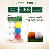  Gói 6 Bóng Nhựa Mềm Tập Golf Tabata - Bóng Tập Golf (Khoảng cách bay tối đa 30M) GV0311| Tabata Golf Chính Hãng 