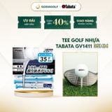  Tee Golf Nhựa Cao Cấp Tabata - Chân đỡ phát bóng GV1411 FWBL  | S 35mm 40mm 45mm | Tabata Golf chính hãng 