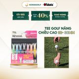  Tee Golf Nhựa Xoắn Ốc Cao Cấp Tabata - GV1419 | S M L | Tabata Golf chính hãng 