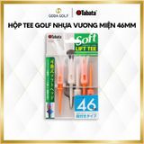  Tee Golf Nhựa Đầu Mềm Tabata 46 mm, Chân Đỡ Phát Bóng GV0449 | PFO SBL | Tabata Golf Chính Hãng. 