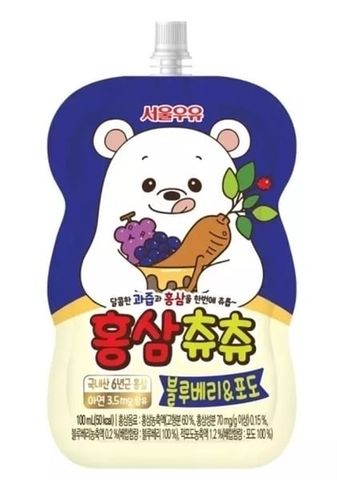 NƯỚC TRÁI CÂY HỒNG SÂM CHUCHU VỊ NHO VIỆT QUẤT