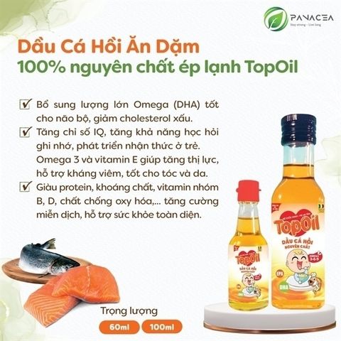 DẦU CÁ HỒI NGUYÊN CHẤT TOPOIL