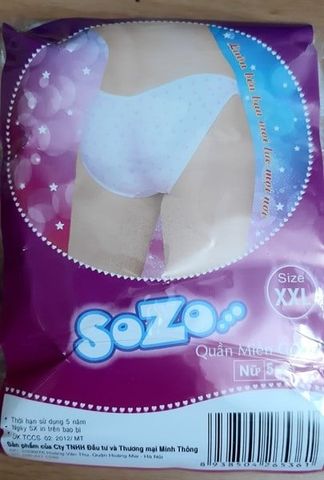 QUẦN LÓT GIẤY SOZU