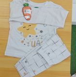 BỘ DÀI CB PETIT HỌA TIẾT QUẦN KẺ Ô UALA