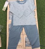 BỘ DÀI TAY CỔ TRỤ BAMBUS BUBABY IN CHONG CHÓNG