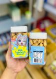 Bánh milk sandwich biscuit 112G xanh biển