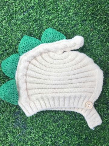 MŨ LEN KHỦNG LONG CHO BÉ