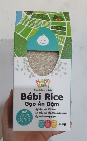 GẠO TƯƠI HỮU CƠ HAPPI BEBI
