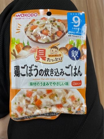 Hàng Nhật cháo Wakodo gà và rau củ 9M+