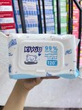 KHĂN ƯỚT KHÁNG KHUẨN KIYOU 120 TỜ