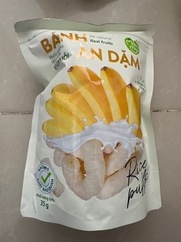 BÁNH ĂN DẶM MAMMY VỊ CHUỐI 35G