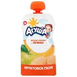 Trái cây nghiền táo , chuối , bánh quy Agusha 6m+ 90g
