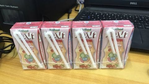 SỮA TƯƠI NUVI VỊ DÂU 110ML