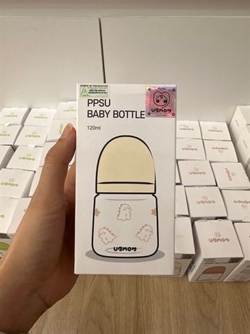 BÌNH UBMOM PPSU KHỦNG LONG VÀNG 120ml